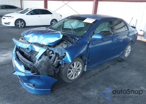 2010 Toyota Corolla S из США, поврежденный, VIN 2T1BU4EE6AC463583